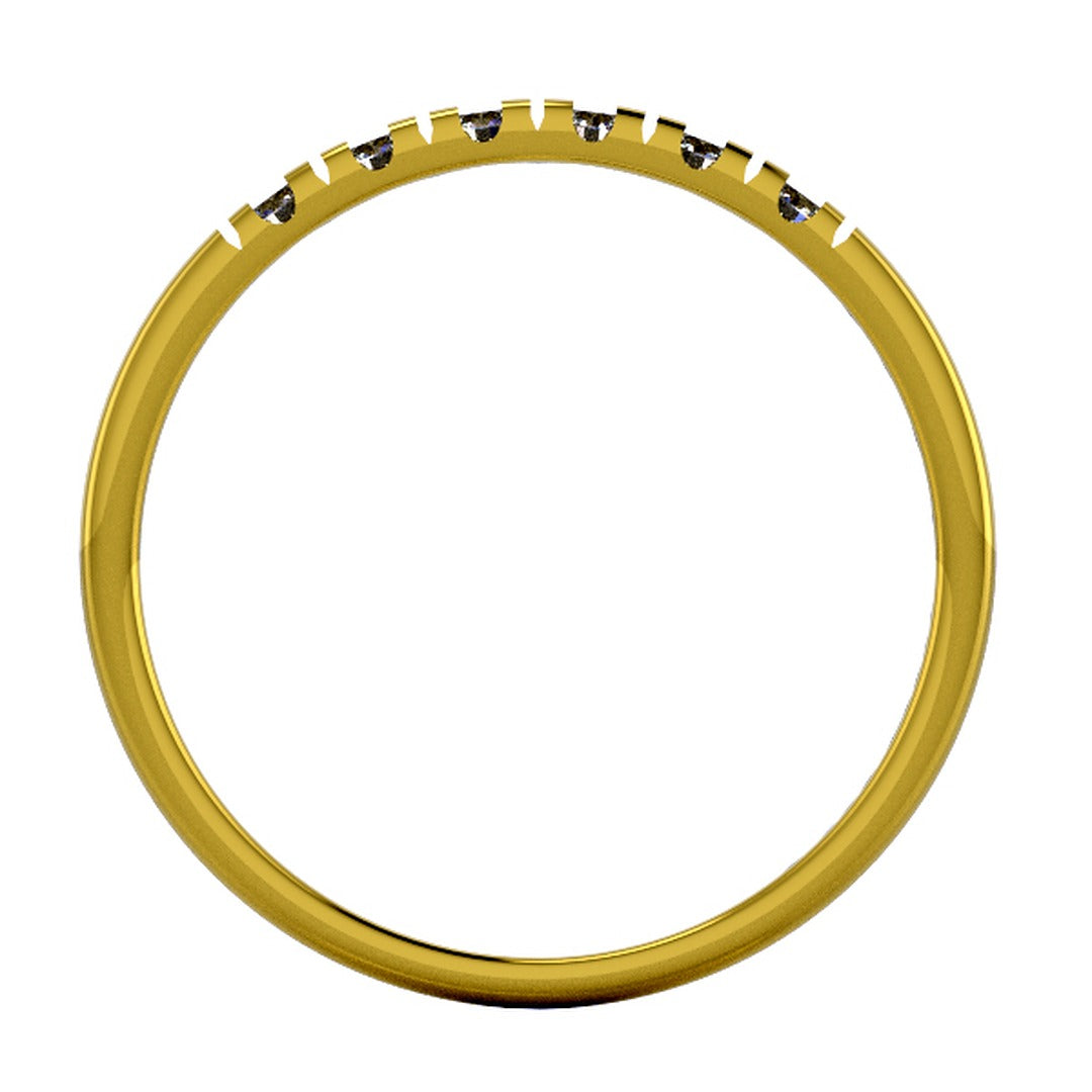 Luxury jewelry STL — top view of model