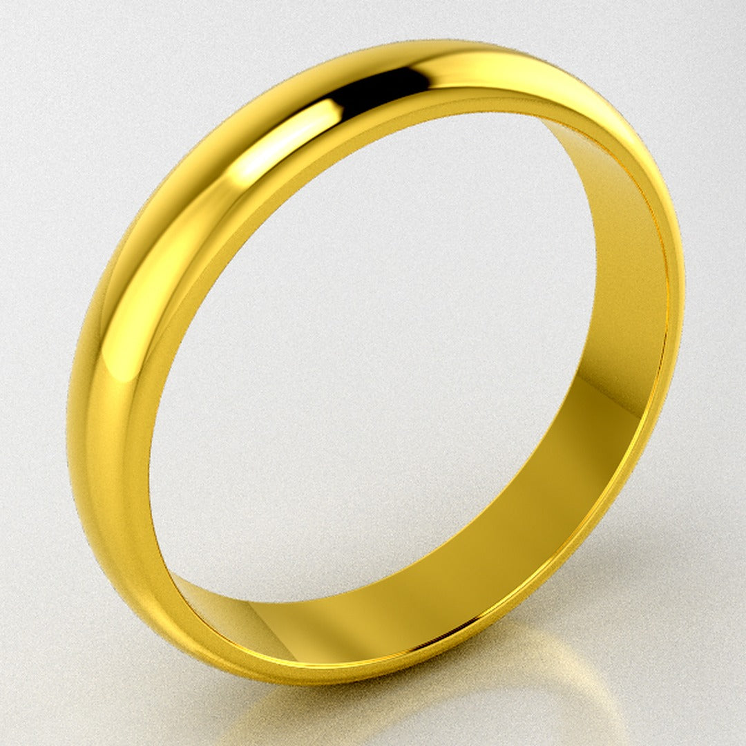 Luxury jewelry STL — top view of model