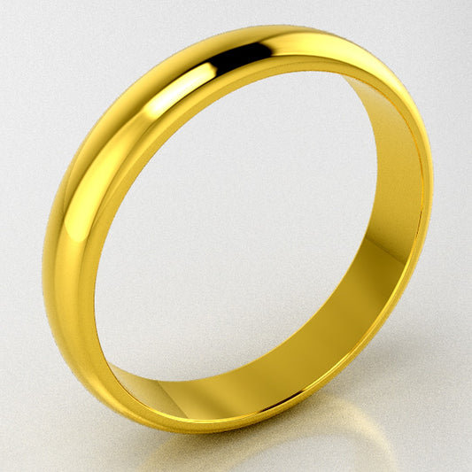 Luxury jewelry STL — top view of model
